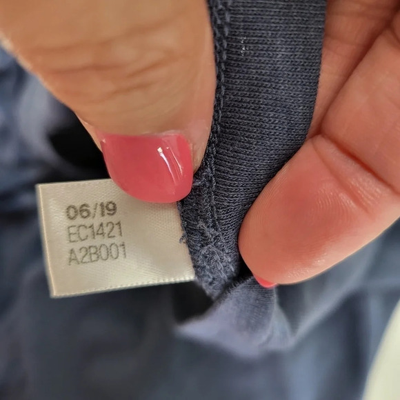 REEBOK Crossfit Burnout Long Sleeve Tee Blue Sz XS - Picture 8 of 12